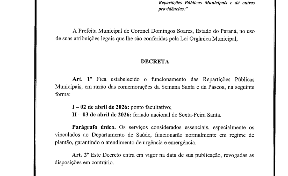 DECRETO 027/2026