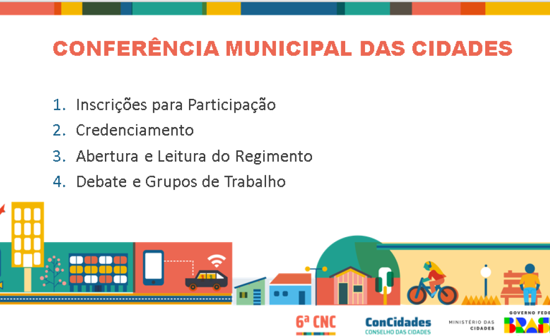 Realizada 7ª Conferência Municipal das Cidades