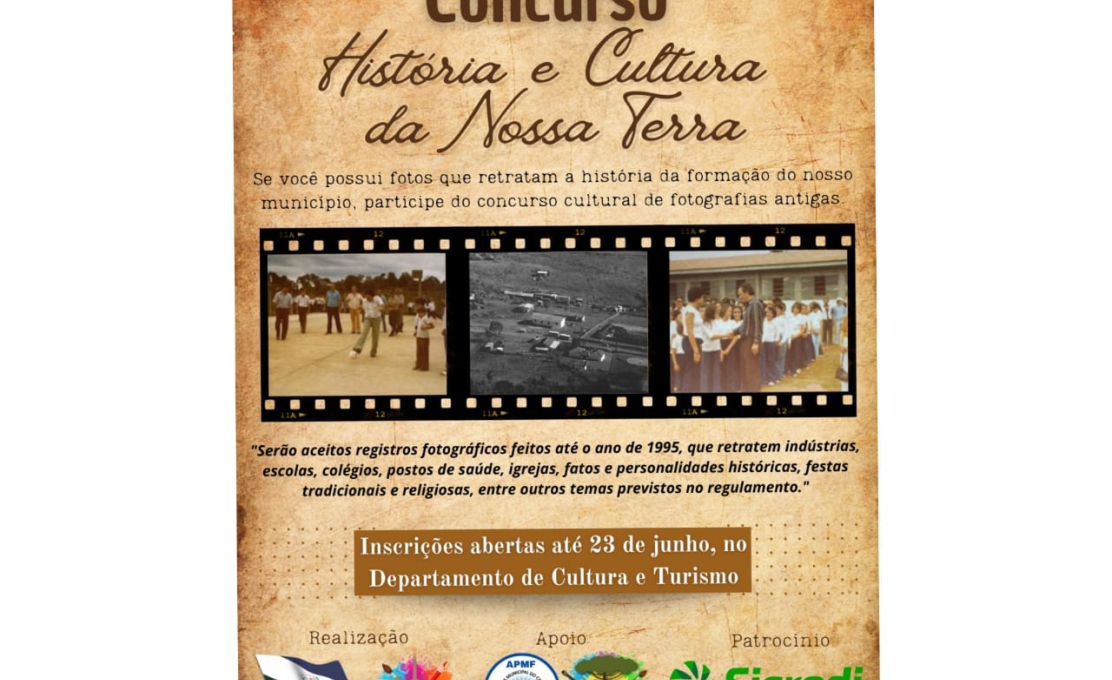 Concurso História e Cultura da Nossa Terra.