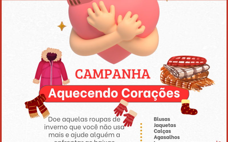 Ação Social realiza Campanha Aquecendo Corações