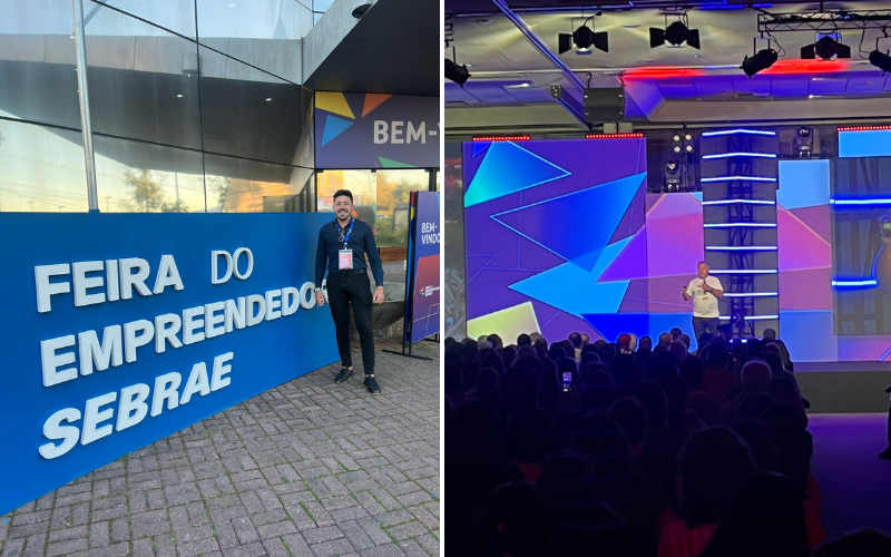 Diretor de Indústria e Comércio participa da na Feira do Empreendedor 2023, em Curitiba