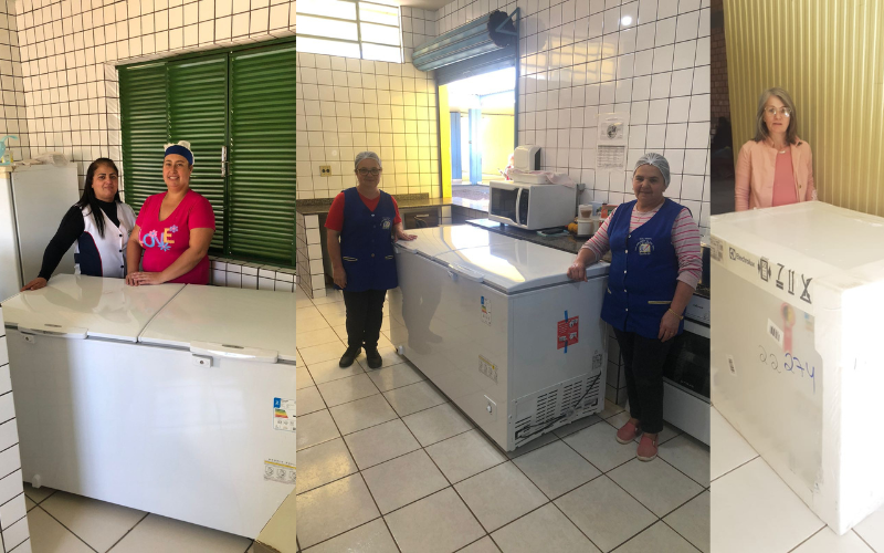Escolas municipais ganham equipamentos e utensílios novos