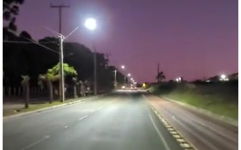 Governo domingosoarense realiza mais uma etapa de modernização da iluminação pública