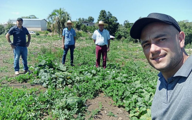 Prefeitura desenvolve projeto de produção de melancia