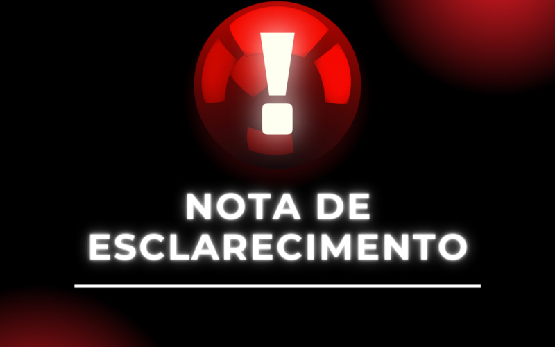 Nota de esclarecimento