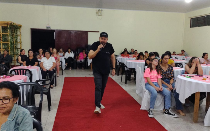 Dia Internacional da mulher em CDS foi comemorado com palestra de Júnior Chisté