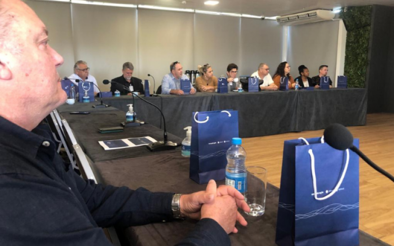 Bandiera participa de encontro na Itaipu Binacional