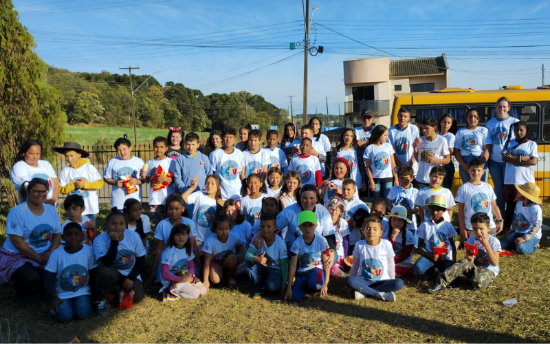Alunos do SCFV têm festa julina